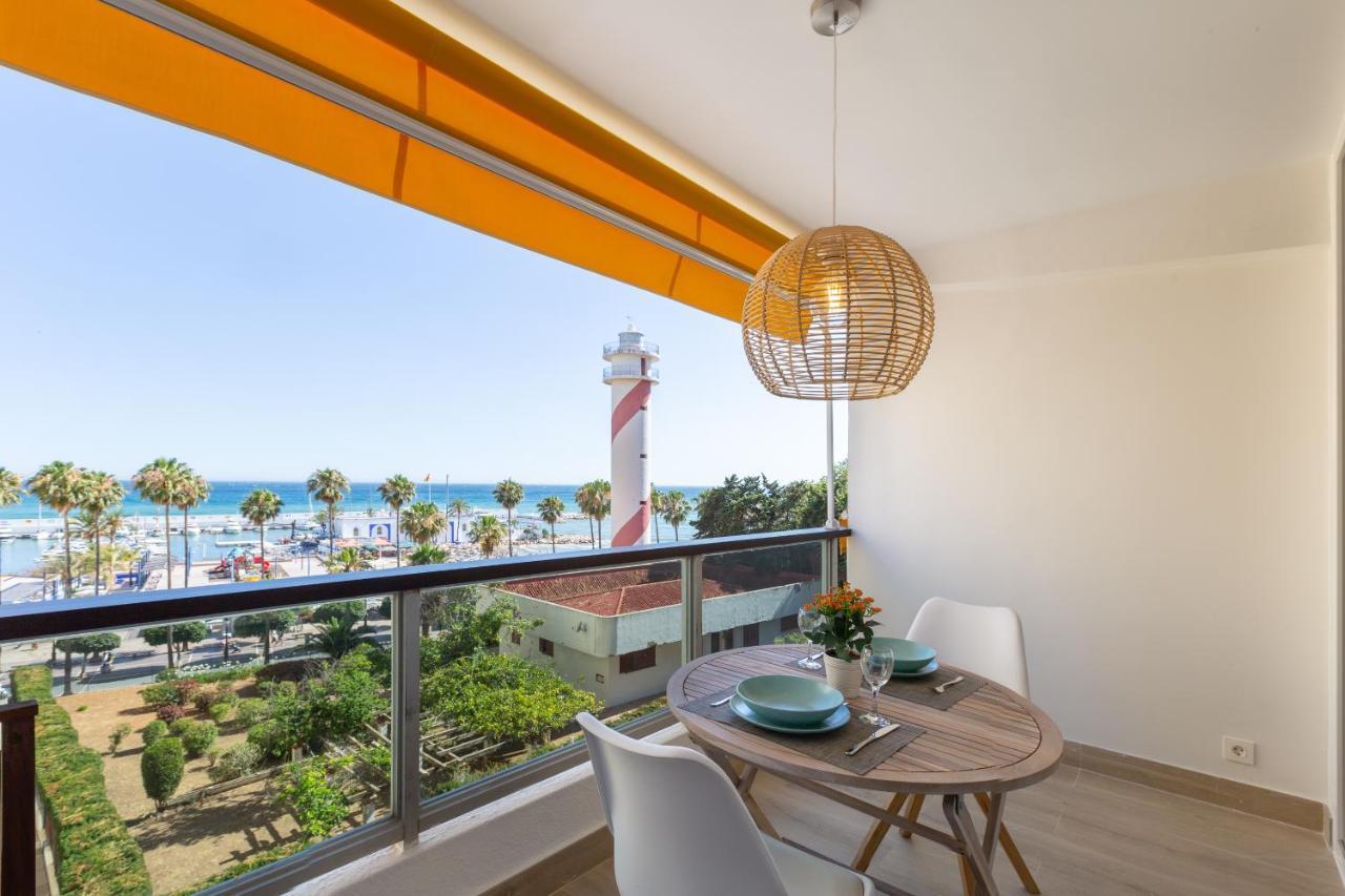 Apartamento Junto Al Faro .Marbella Centro.Vistas Mar Y El Puerto. Bagian luar foto