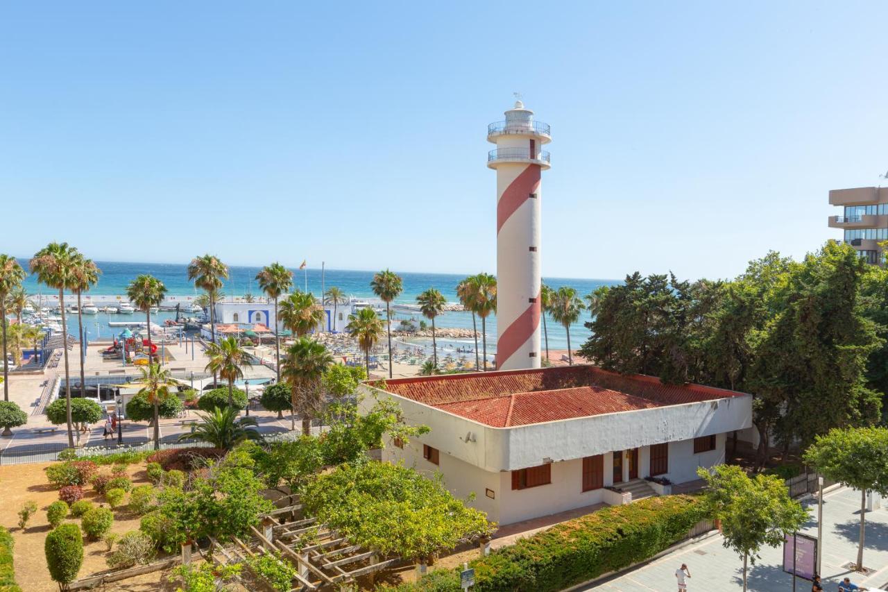 Apartamento Junto Al Faro .Marbella Centro.Vistas Mar Y El Puerto. Bagian luar foto