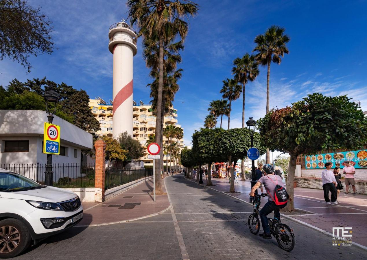 Apartamento Junto Al Faro .Marbella Centro.Vistas Mar Y El Puerto. Bagian luar foto
